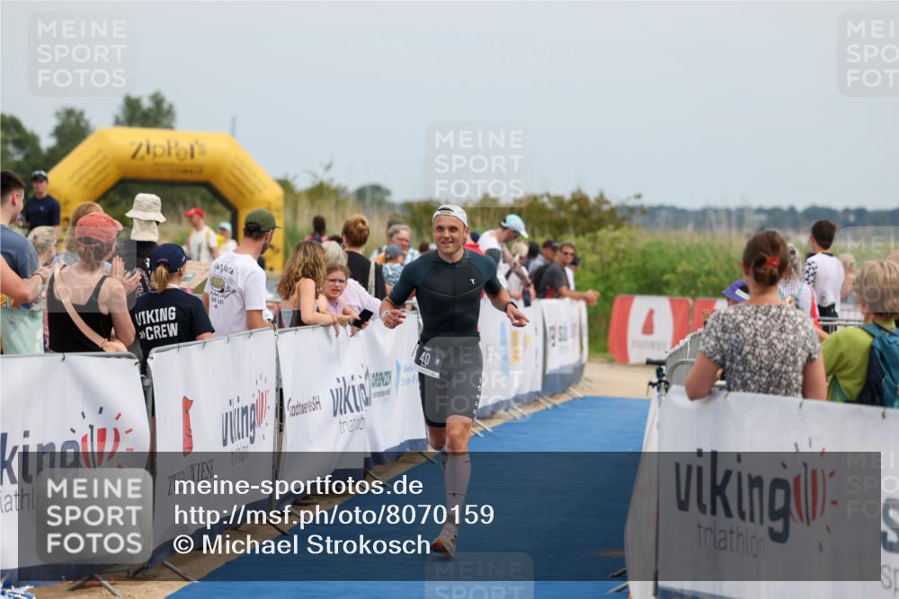 22.06.2025 - Viking Triathlon Michael Strokosch http://msf.ph/oto/8070159 22.06.2025 14:53:06 Ziel 40 meine-sportfotos.de