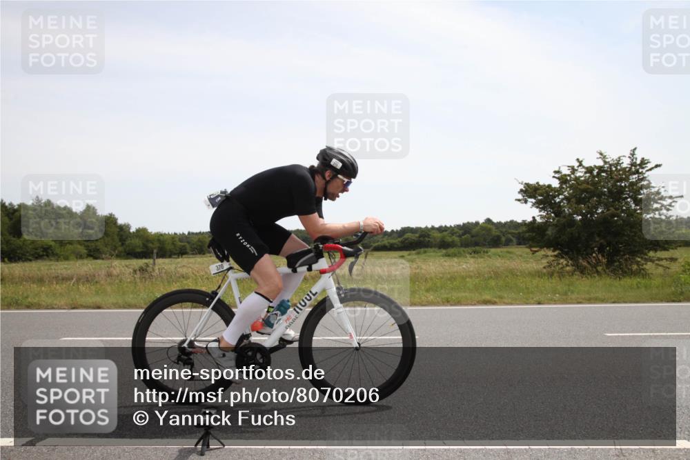 22.06.2025 - Viking Triathlon Yannick Fuchs http://msf.ph/oto/8070206 22.06.2025 12:16:00 Radfahren 370 meine-sportfotos.de