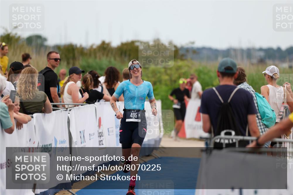 22.06.2025 - Viking Triathlon Michael Strokosch http://msf.ph/oto/8070225 22.06.2025 15:24:17 Ziel 495 meine-sportfotos.de