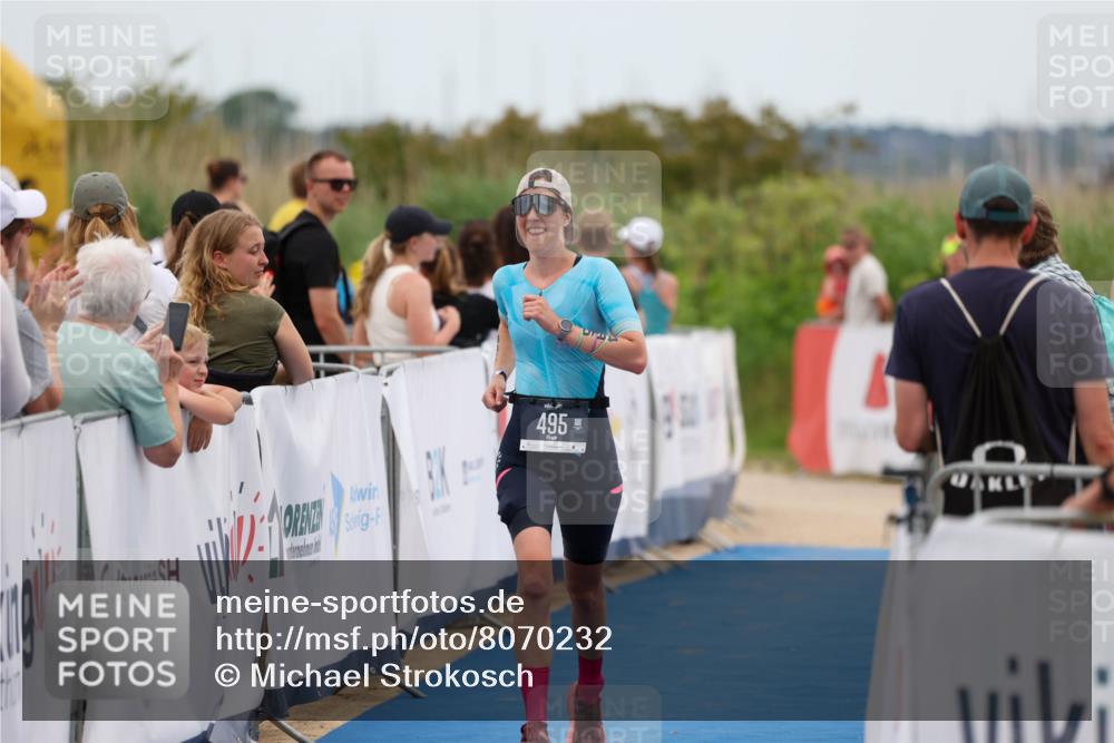 22.06.2025 - Viking Triathlon Michael Strokosch http://msf.ph/oto/8070232 22.06.2025 15:24:18 Ziel 495 meine-sportfotos.de