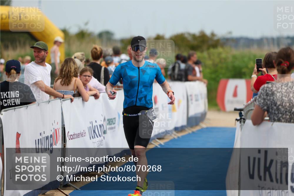 22.06.2025 - Viking Triathlon Michael Strokosch http://msf.ph/oto/8070268 22.06.2025 14:53:31 Ziel 486 meine-sportfotos.de