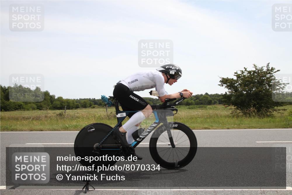 22.06.2025 - Viking Triathlon Yannick Fuchs http://msf.ph/oto/8070334 22.06.2025 12:17:05 Radfahren 1, 455, 557 meine-sportfotos.de