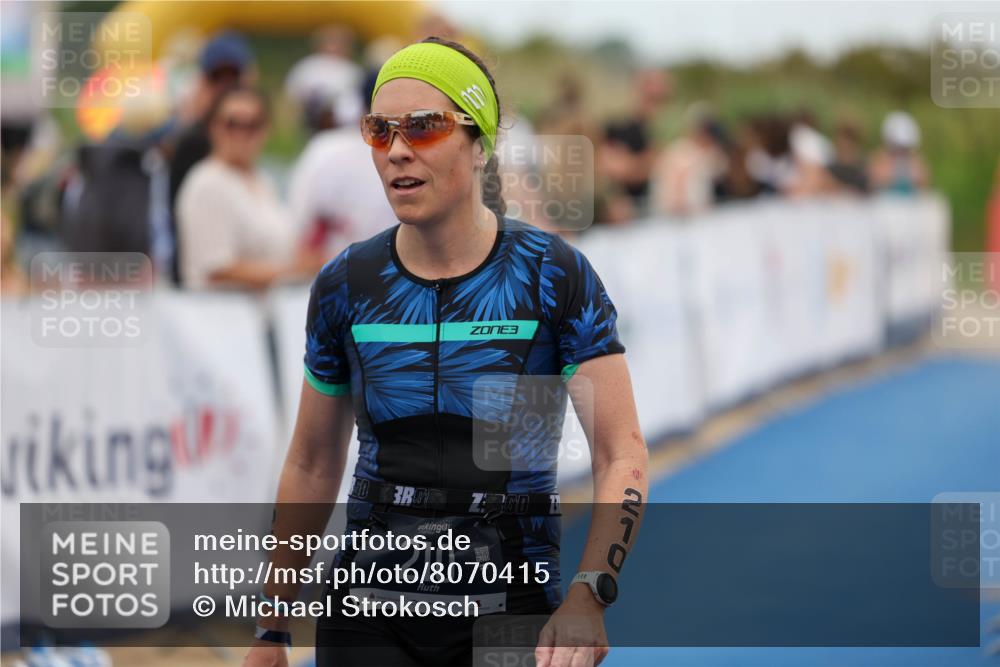 22.06.2025 - Viking Triathlon Michael Strokosch http://msf.ph/oto/8070415 22.06.2025 15:24:52 Ziel 200, 210, 607 meine-sportfotos.de