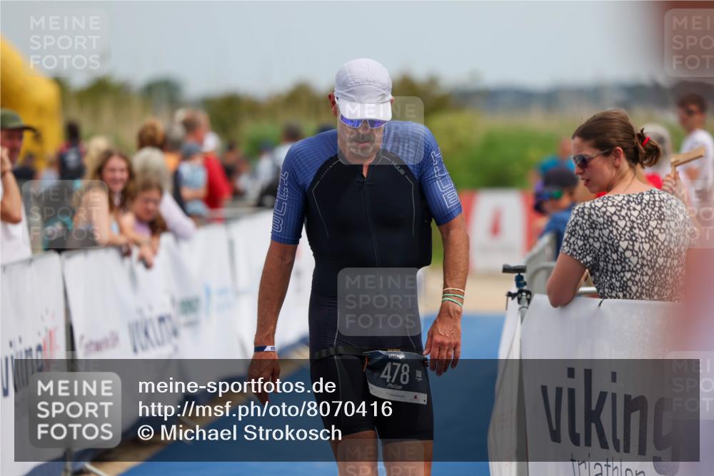 22.06.2025 - Viking Triathlon Michael Strokosch http://msf.ph/oto/8070416 22.06.2025 14:53:52 Ziel 478 meine-sportfotos.de