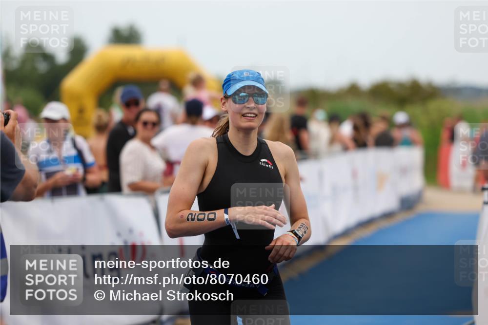 22.06.2025 - Viking Triathlon Michael Strokosch http://msf.ph/oto/8070460 22.06.2025 15:24:59 Ziel 200 meine-sportfotos.de