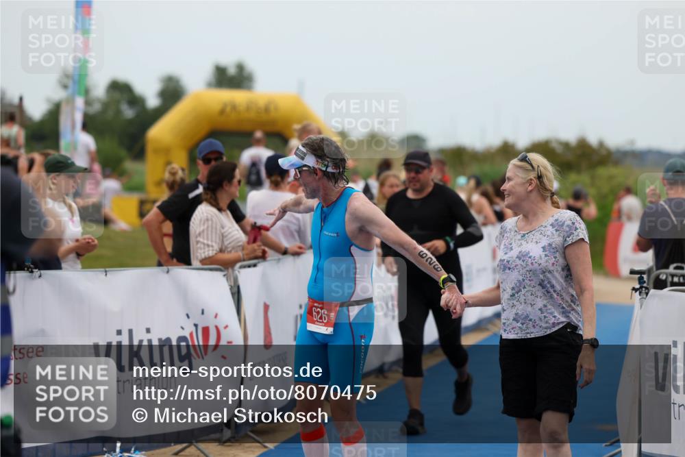 22.06.2025 - Viking Triathlon Michael Strokosch http://msf.ph/oto/8070475 22.06.2025 15:25:16 Ziel 626 meine-sportfotos.de
