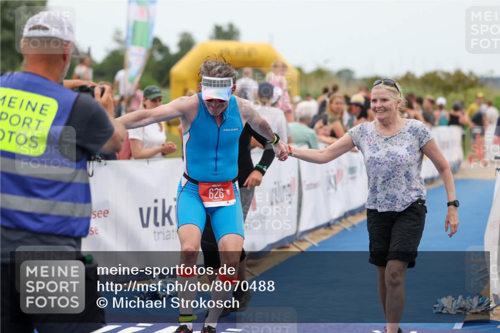 22.06.2025 - Viking Triathlon Michael Strokosch http://msf.ph/oto/8070488 22.06.2025 15:25:18 Ziel 626 meine-sportfotos.de