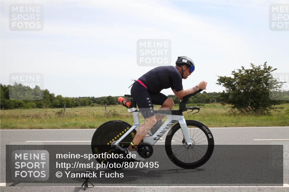 22.06.2025 - Viking Triathlon Yannick Fuchs http://msf.ph/oto/8070495 22.06.2025 12:18:29 Radfahren 159 meine-sportfotos.de
