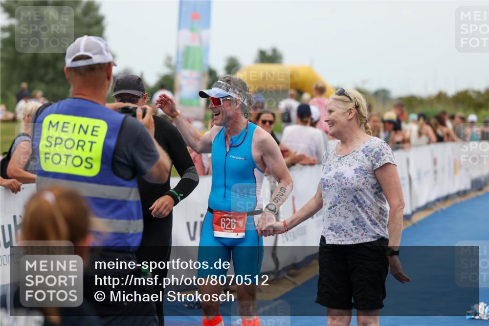 22.06.2025 - Viking Triathlon Michael Strokosch http://msf.ph/oto/8070512 22.06.2025 15:25:20 Ziel 91, 626 meine-sportfotos.de