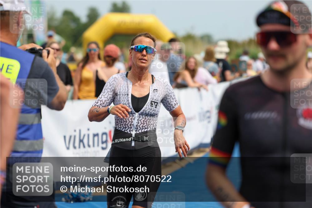 22.06.2025 - Viking Triathlon Michael Strokosch http://msf.ph/oto/8070522 22.06.2025 14:55:41 Ziel 30, 388 meine-sportfotos.de