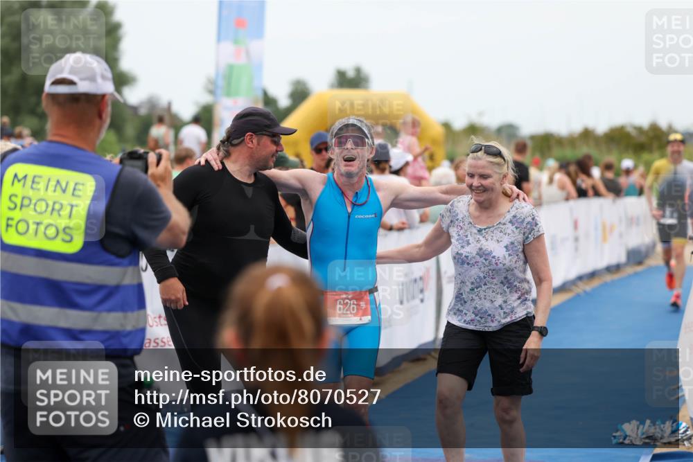 22.06.2025 - Viking Triathlon Michael Strokosch http://msf.ph/oto/8070527 22.06.2025 15:25:22 Ziel 91, 626 meine-sportfotos.de