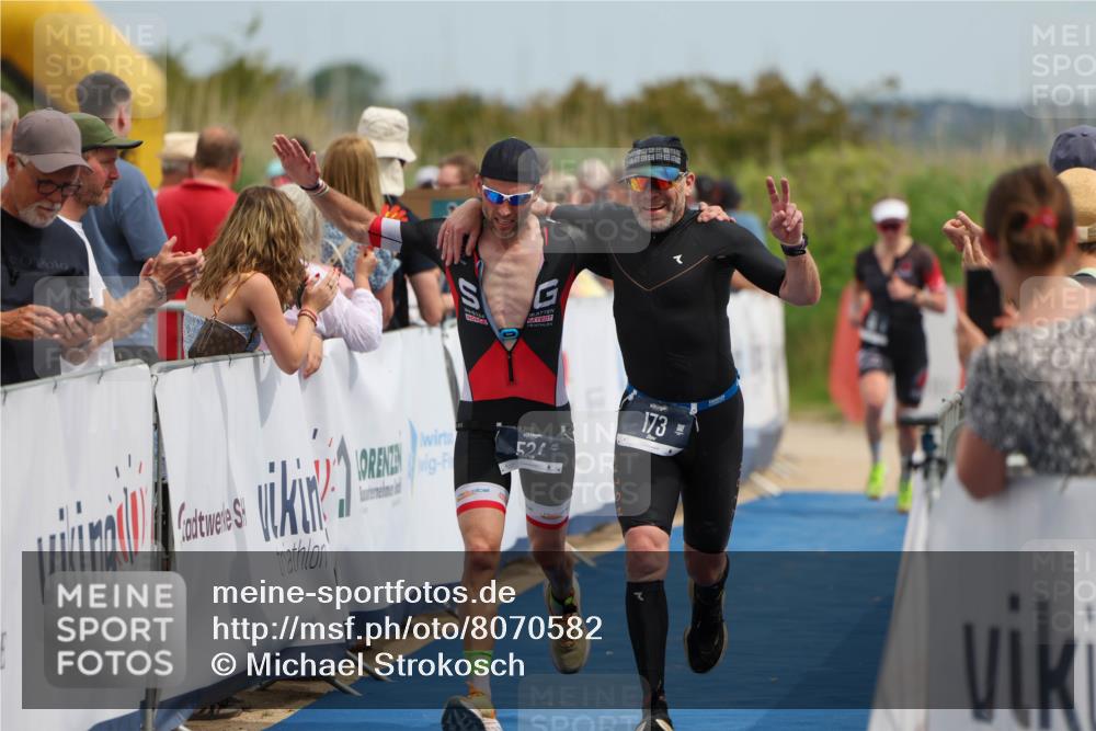 22.06.2025 - Viking Triathlon Michael Strokosch http://msf.ph/oto/8070582 22.06.2025 14:56:30 Ziel 88, 173, 524 meine-sportfotos.de