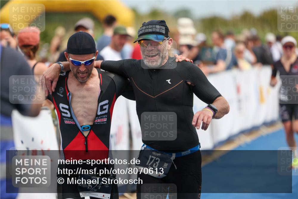 22.06.2025 - Viking Triathlon Michael Strokosch http://msf.ph/oto/8070613 22.06.2025 14:56:33 Ziel 88, 173, 524 meine-sportfotos.de