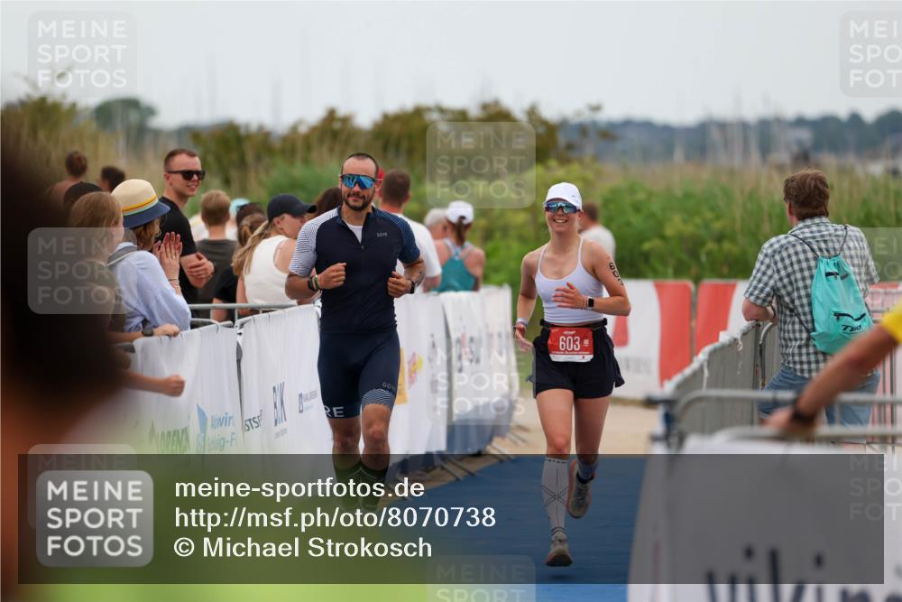 22.06.2025 - Viking Triathlon Michael Strokosch http://msf.ph/oto/8070738 22.06.2025 15:26:56 Ziel 603 meine-sportfotos.de