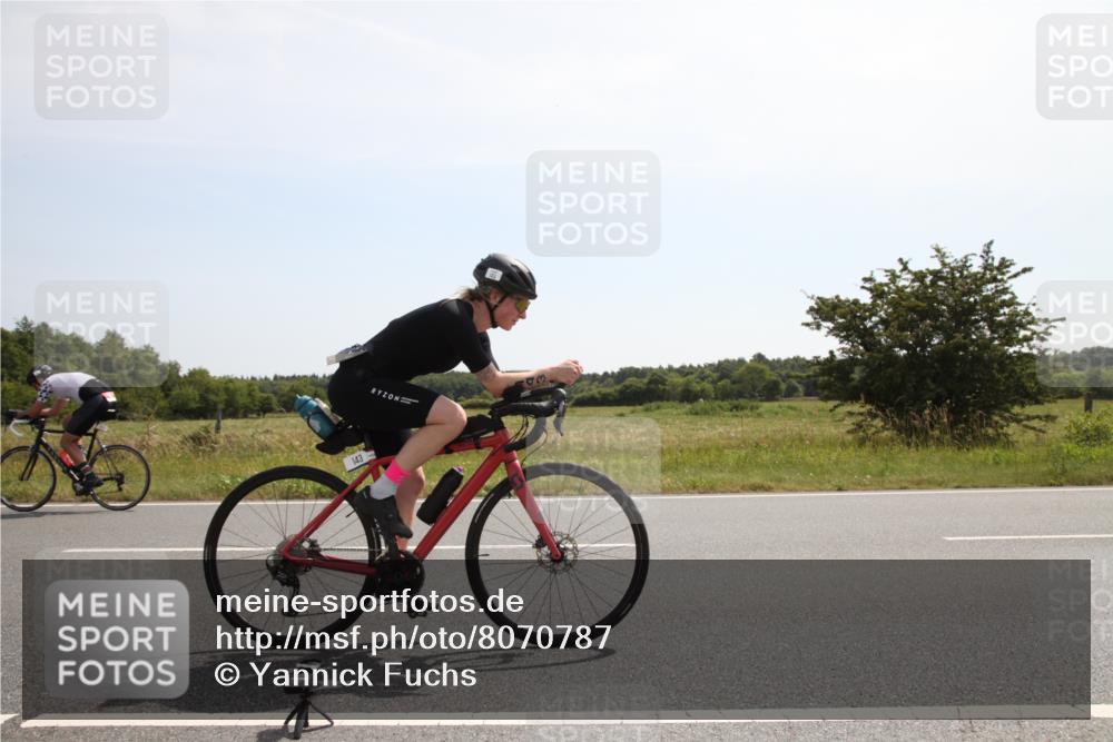22.06.2025 - Viking Triathlon Yannick Fuchs http://msf.ph/oto/8070787 22.06.2025 11:44:07 Radfahren 143 meine-sportfotos.de