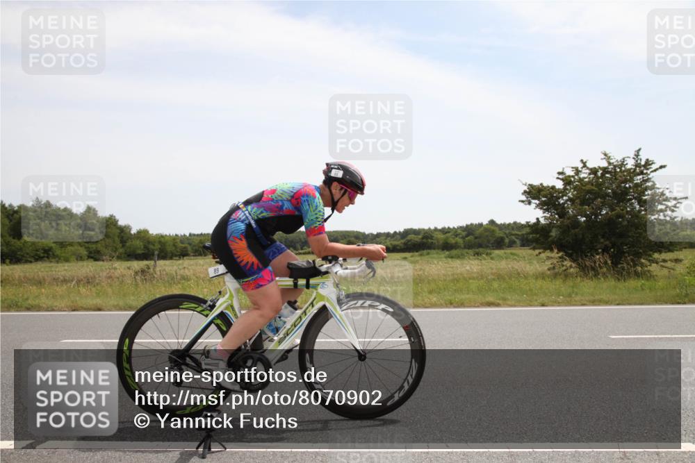 22.06.2025 - Viking Triathlon Yannick Fuchs http://msf.ph/oto/8070902 22.06.2025 12:21:36 Radfahren 89, 147 meine-sportfotos.de