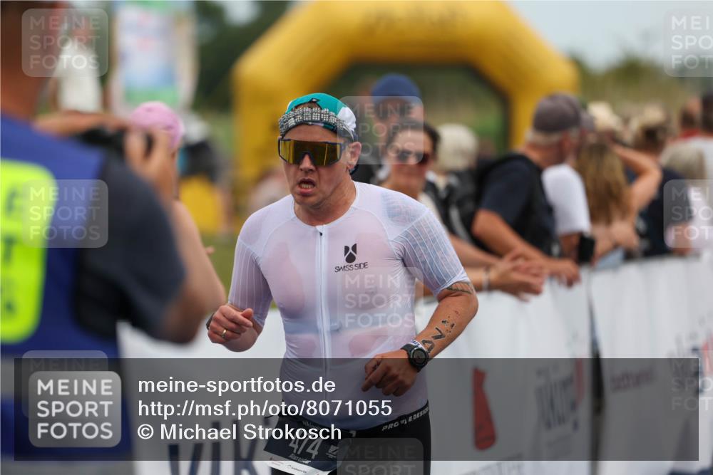 22.06.2025 - Viking Triathlon Michael Strokosch http://msf.ph/oto/8071055 22.06.2025 15:00:55 Ziel 474, 510 meine-sportfotos.de