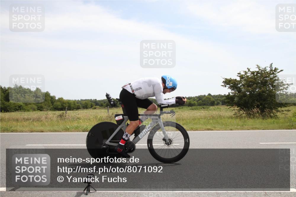 22.06.2025 - Viking Triathlon Yannick Fuchs http://msf.ph/oto/8071092 22.06.2025 12:24:12 Radfahren 430, 642 meine-sportfotos.de