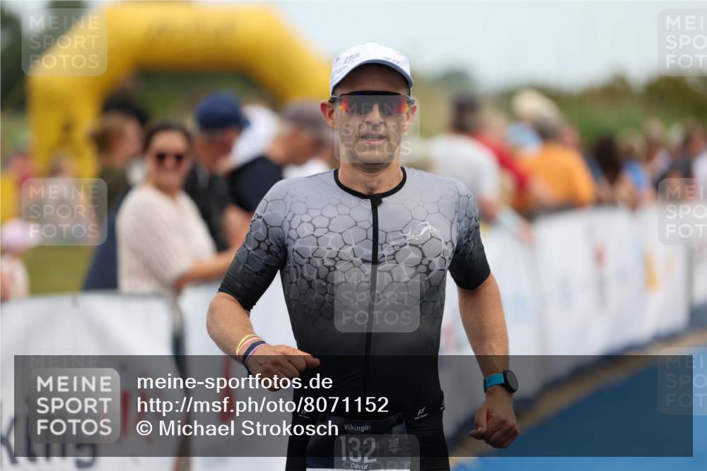 22.06.2025 - Viking Triathlon Michael Strokosch http://msf.ph/oto/8071152 22.06.2025 15:01:20 Ziel 132 meine-sportfotos.de