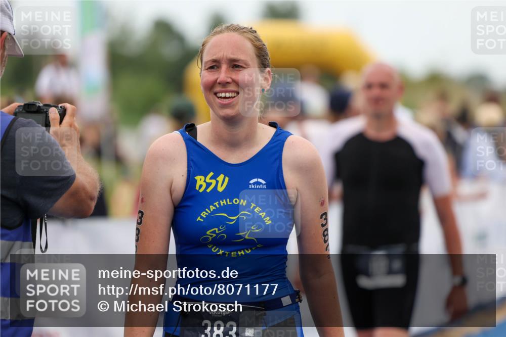 22.06.2025 - Viking Triathlon Michael Strokosch http://msf.ph/oto/8071177 22.06.2025 15:27:26 Ziel 110, 383, 507 meine-sportfotos.de