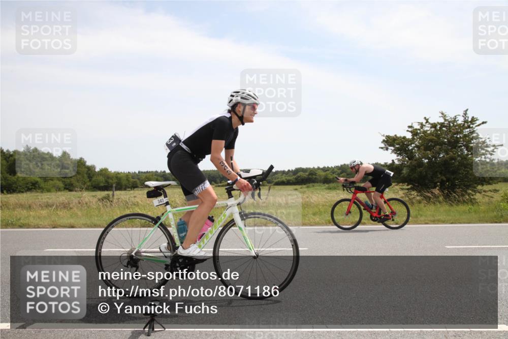 22.06.2025 - Viking Triathlon Yannick Fuchs http://msf.ph/oto/8071186 22.06.2025 12:24:53 Radfahren 50, 225, 261, 343, 399 meine-sportfotos.de
