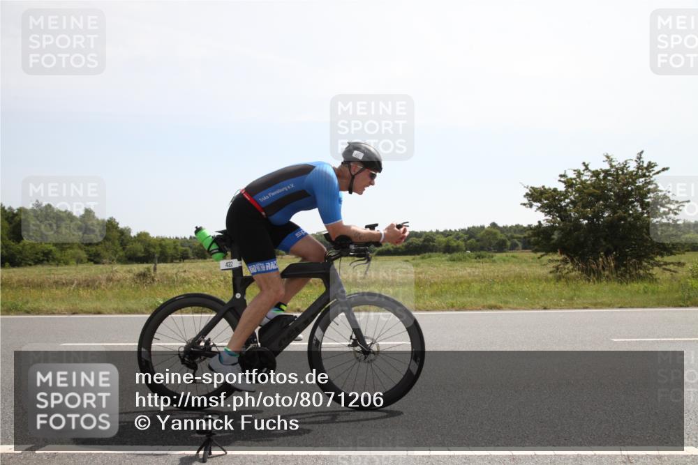 22.06.2025 - Viking Triathlon Yannick Fuchs http://msf.ph/oto/8071206 22.06.2025 11:47:35 Radfahren 15, 422, 659 meine-sportfotos.de