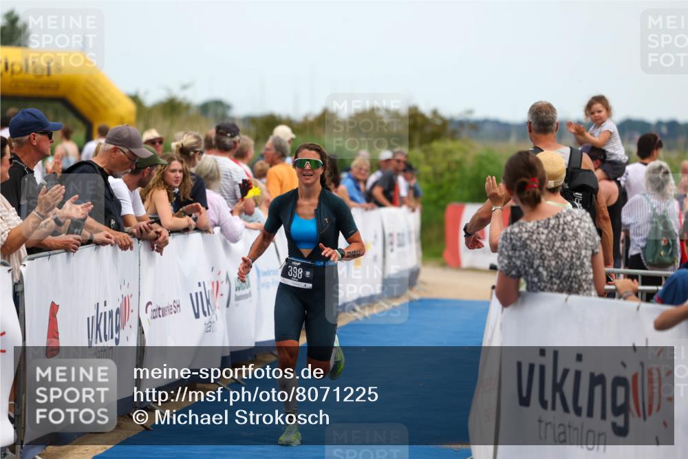 22.06.2025 - Viking Triathlon Michael Strokosch http://msf.ph/oto/8071225 22.06.2025 15:01:55 Ziel 398 meine-sportfotos.de