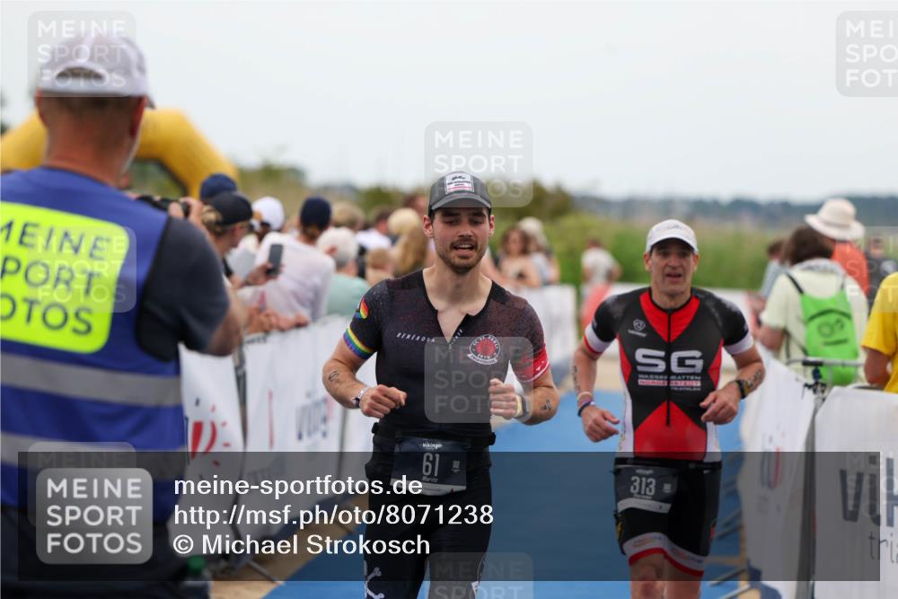 22.06.2025 - Viking Triathlon Michael Strokosch http://msf.ph/oto/8071238 22.06.2025 15:28:06 Ziel 61, 313 meine-sportfotos.de