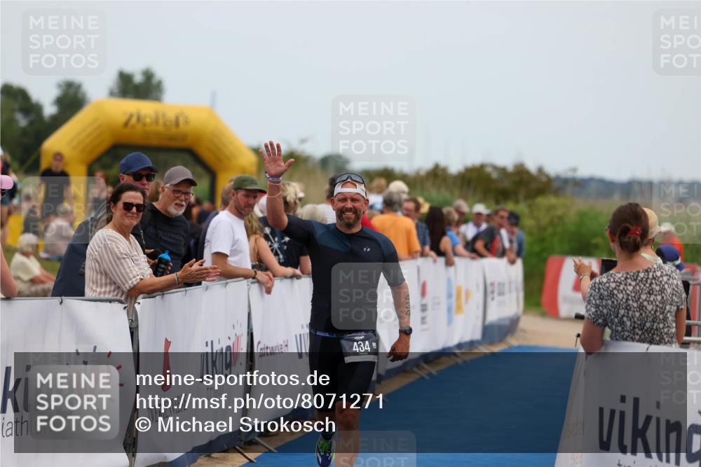 22.06.2025 - Viking Triathlon Michael Strokosch http://msf.ph/oto/8071271 22.06.2025 15:02:24 Ziel 434 meine-sportfotos.de