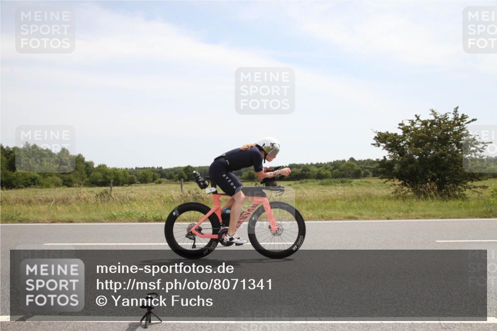 22.06.2025 - Viking Triathlon Yannick Fuchs http://msf.ph/oto/8071341 22.06.2025 12:25:53 Radfahren 10, 507, 617 meine-sportfotos.de