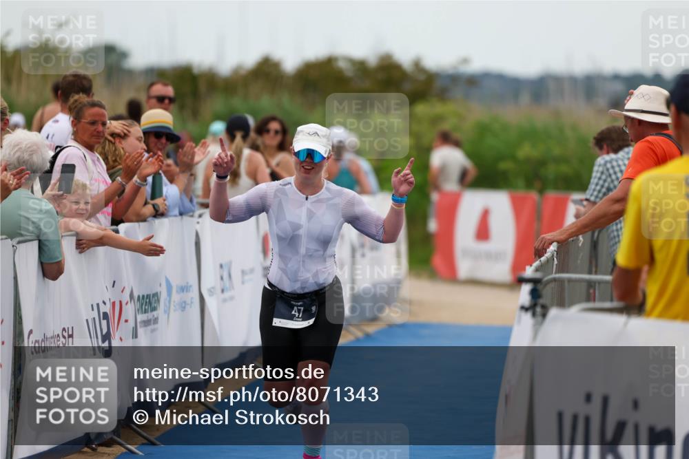 22.06.2025 - Viking Triathlon Michael Strokosch http://msf.ph/oto/8071343 22.06.2025 15:28:56 Ziel 47, 296 meine-sportfotos.de