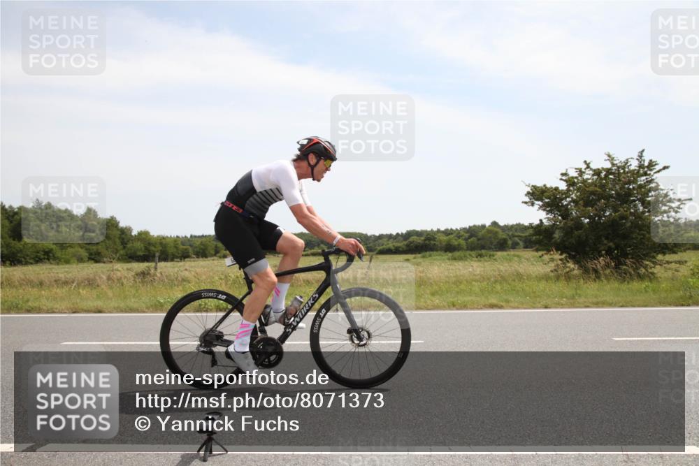 22.06.2025 - Viking Triathlon Yannick Fuchs http://msf.ph/oto/8071373 22.06.2025 12:26:18 Radfahren 55, 158, 265 meine-sportfotos.de