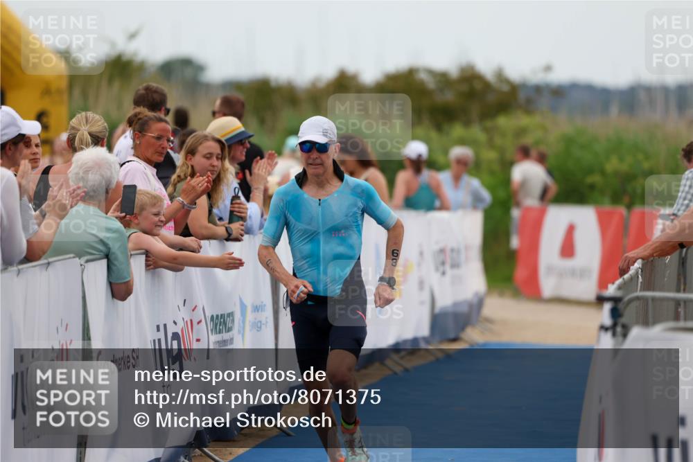 22.06.2025 - Viking Triathlon Michael Strokosch http://msf.ph/oto/8071375 22.06.2025 15:29:03 Ziel 68 meine-sportfotos.de