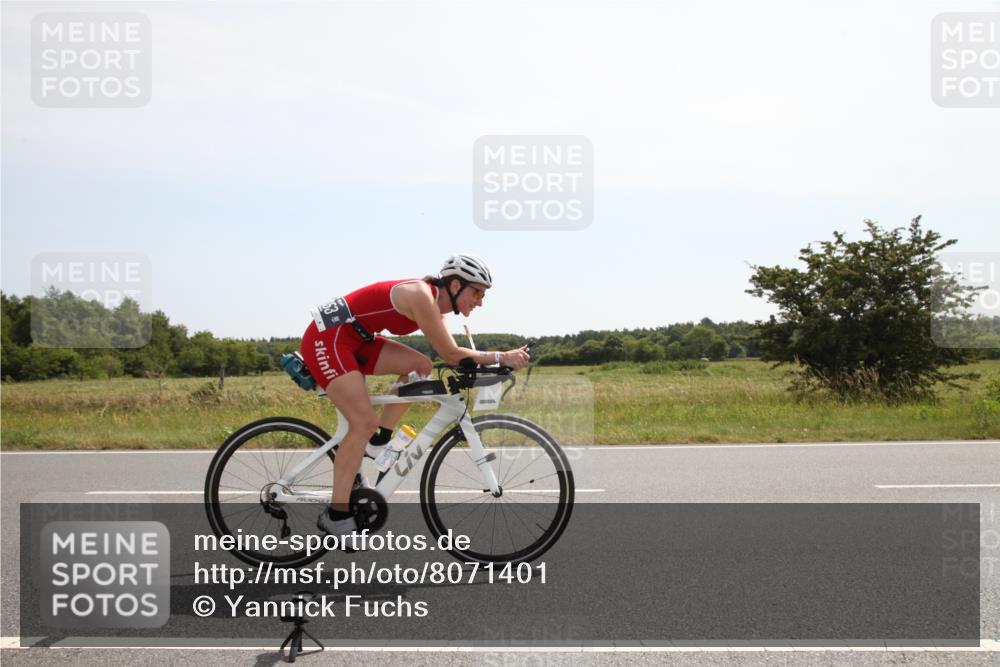 22.06.2025 - Viking Triathlon Yannick Fuchs http://msf.ph/oto/8071401 22.06.2025 11:49:11 Radfahren 210, 353, 477 meine-sportfotos.de