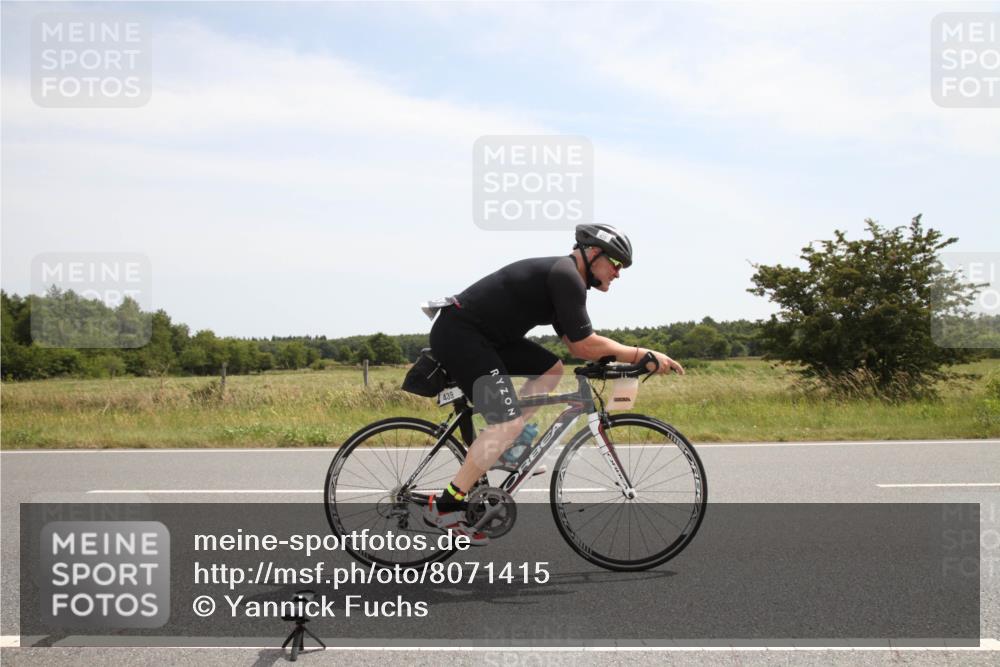 22.06.2025 - Viking Triathlon Yannick Fuchs http://msf.ph/oto/8071415 22.06.2025 12:26:48 Radfahren 9, 439, 612 meine-sportfotos.de