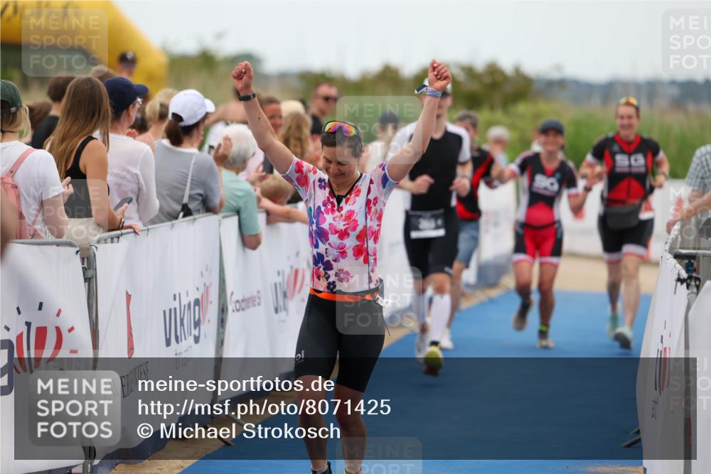 22.06.2025 - Viking Triathlon Michael Strokosch http://msf.ph/oto/8071425 22.06.2025 15:29:38 Ziel 360, 509, 639 meine-sportfotos.de