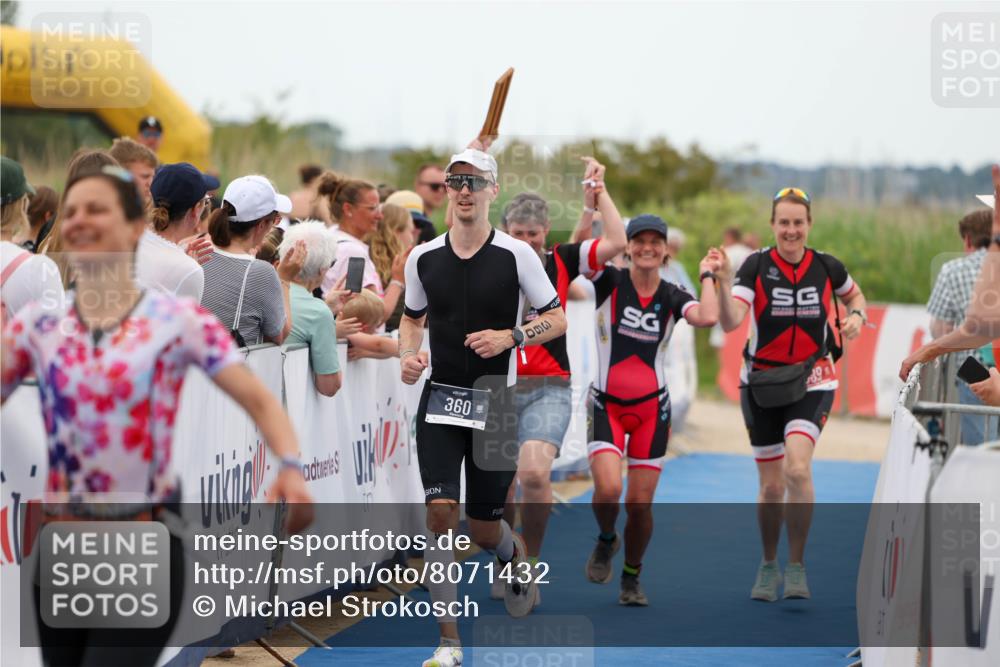 22.06.2025 - Viking Triathlon Michael Strokosch http://msf.ph/oto/8071432 22.06.2025 15:29:39 Ziel 360, 509, 639 meine-sportfotos.de