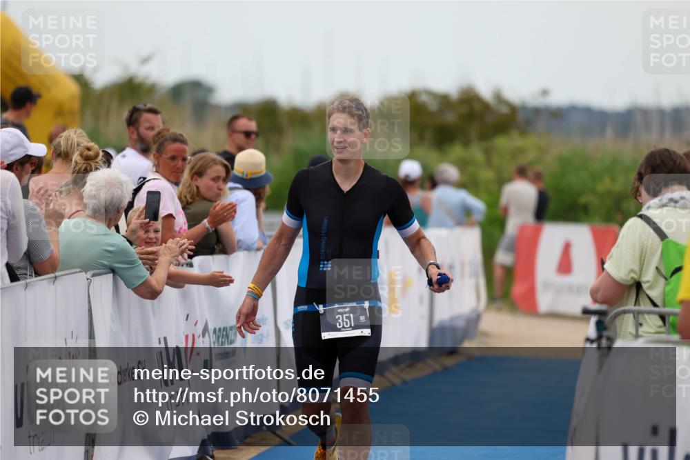22.06.2025 - Viking Triathlon Michael Strokosch http://msf.ph/oto/8071455 22.06.2025 15:29:52 Ziel 351 meine-sportfotos.de
