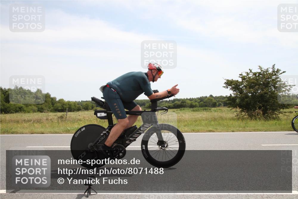 22.06.2025 - Viking Triathlon Yannick Fuchs http://msf.ph/oto/8071488 22.06.2025 12:27:28 Radfahren 36, 228, 382 meine-sportfotos.de
