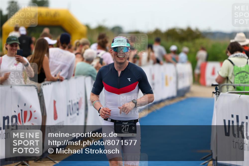 22.06.2025 - Viking Triathlon Michael Strokosch http://msf.ph/oto/8071577 22.06.2025 15:30:15 Ziel 217 meine-sportfotos.de