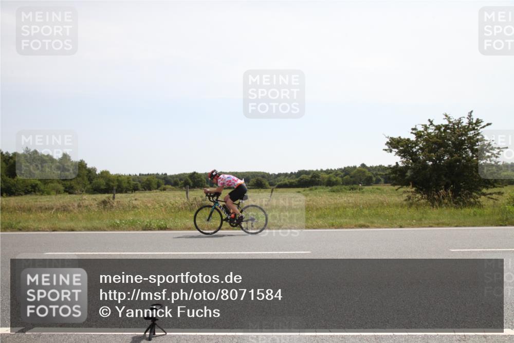22.06.2025 - Viking Triathlon Yannick Fuchs http://msf.ph/oto/8071584 22.06.2025 11:50:45 Radfahren 234, 509 meine-sportfotos.de