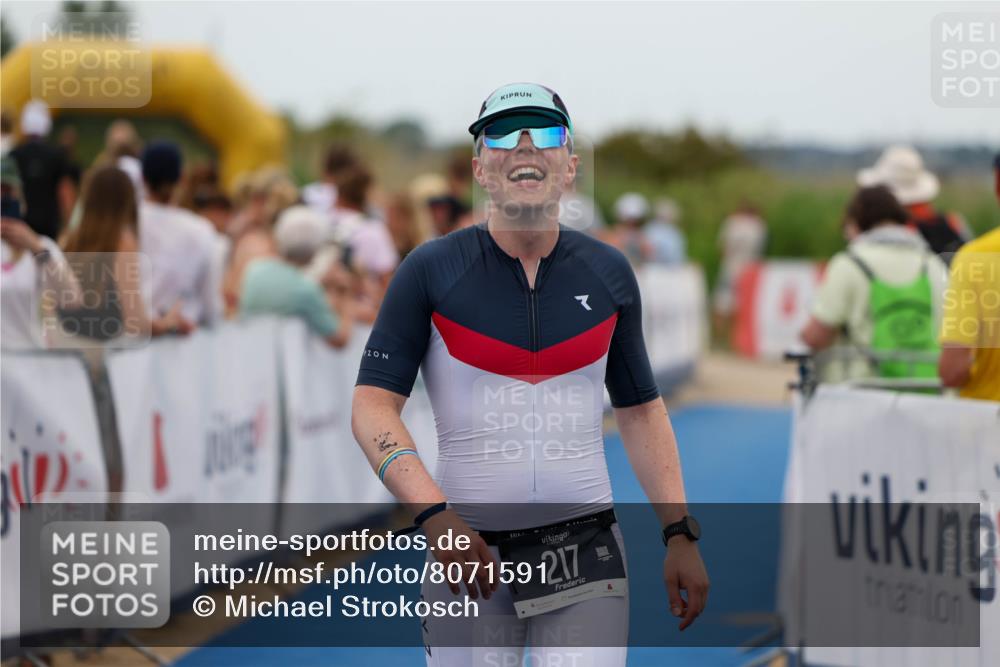 22.06.2025 - Viking Triathlon Michael Strokosch http://msf.ph/oto/8071591 22.06.2025 15:30:16 Ziel 217 meine-sportfotos.de