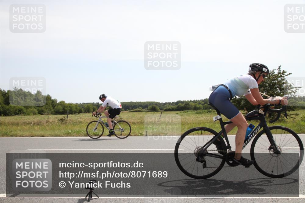 22.06.2025 - Viking Triathlon Yannick Fuchs http://msf.ph/oto/8071689 22.06.2025 11:51:49 Radfahren 165, 498, 614 meine-sportfotos.de