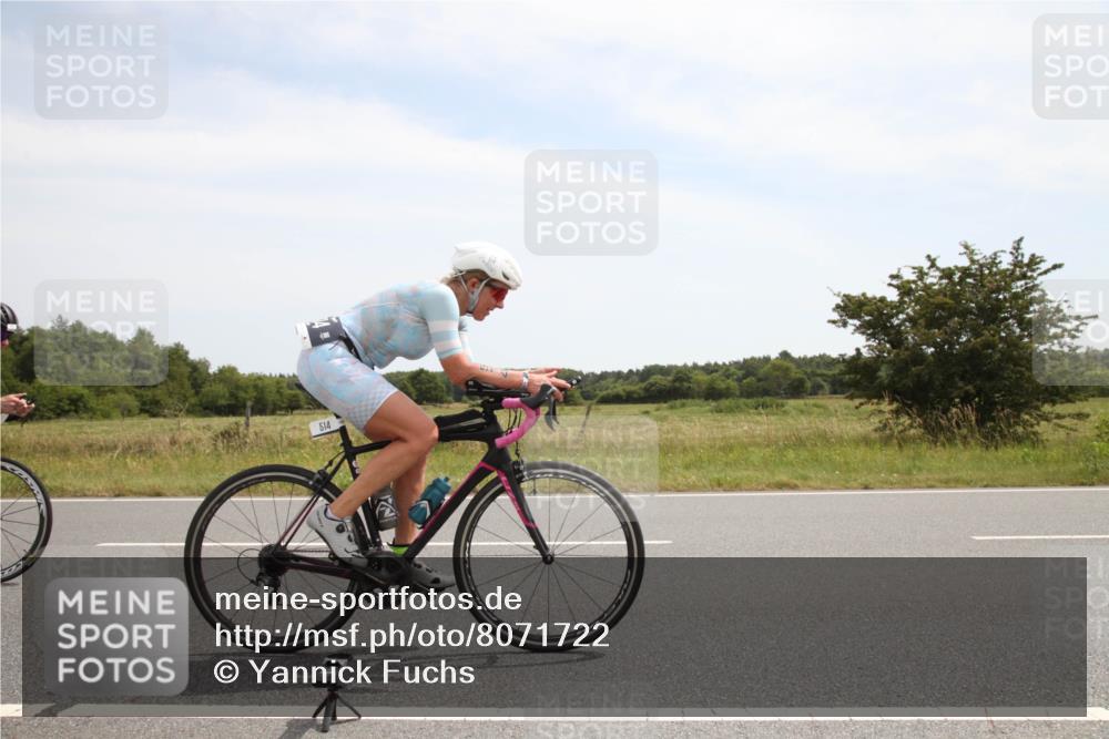 22.06.2025 - Viking Triathlon Yannick Fuchs http://msf.ph/oto/8071722 22.06.2025 12:29:33 Radfahren 57, 85, 213, 406, 514 meine-sportfotos.de