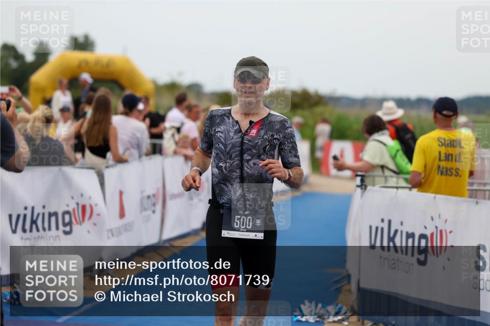 22.06.2025 - Viking Triathlon Michael Strokosch http://msf.ph/oto/8071739 22.06.2025 15:31:22 Ziel 500 meine-sportfotos.de