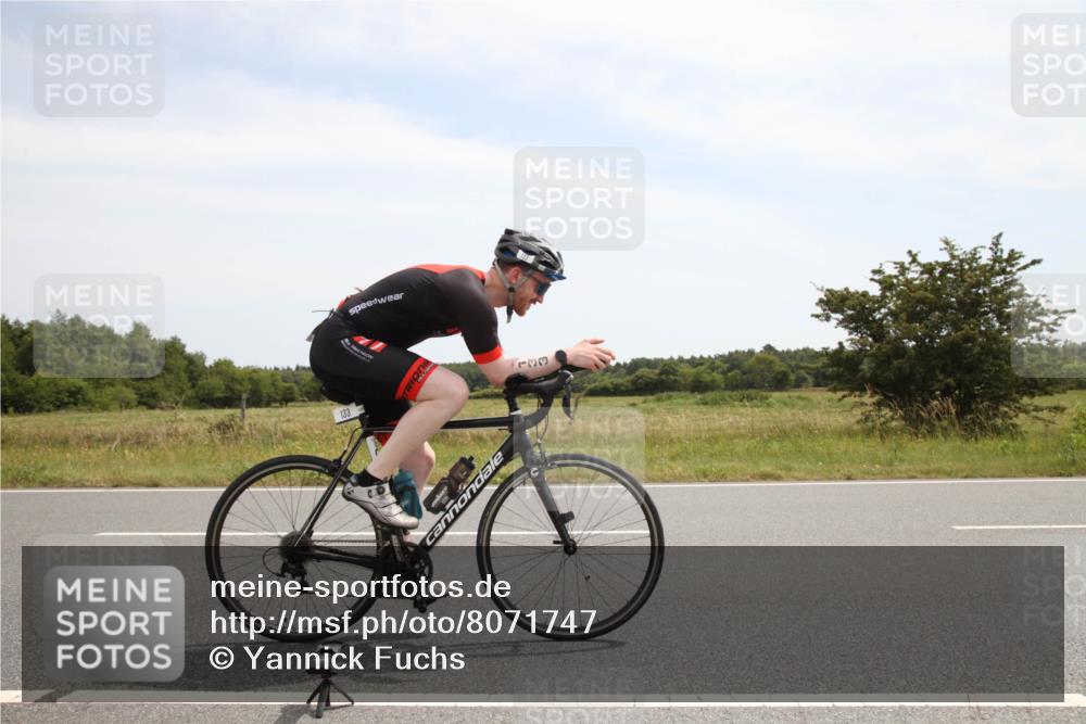 22.06.2025 - Viking Triathlon Yannick Fuchs http://msf.ph/oto/8071747 22.06.2025 12:29:39 Radfahren 84, 85, 133, 185, 632 meine-sportfotos.de