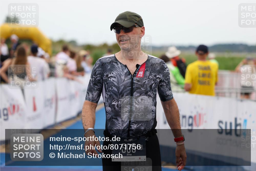 22.06.2025 - Viking Triathlon Michael Strokosch http://msf.ph/oto/8071756 22.06.2025 15:31:23 Ziel 500 meine-sportfotos.de
