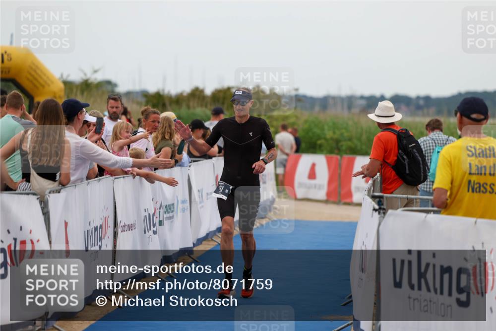 22.06.2025 - Viking Triathlon Michael Strokosch http://msf.ph/oto/8071759 22.06.2025 15:31:58 Ziel 331 meine-sportfotos.de