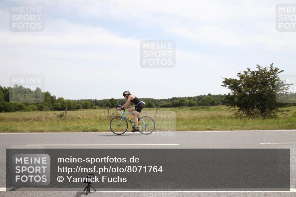 22.06.2025 - Viking Triathlon Yannick Fuchs http://msf.ph/oto/8071764 22.06.2025 12:29:46 Radfahren 200, 420 meine-sportfotos.de