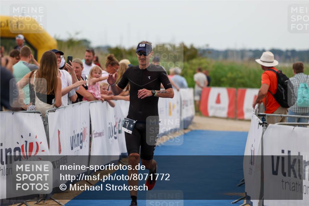22.06.2025 - Viking Triathlon Michael Strokosch http://msf.ph/oto/8071772 22.06.2025 15:31:59 Ziel 331 meine-sportfotos.de